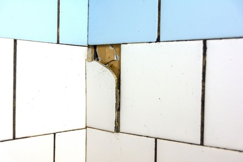 Outdoor Tile Damage