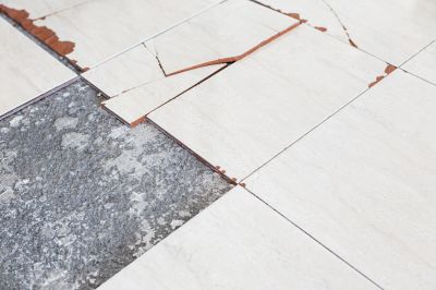 Damaged Floor Tiles