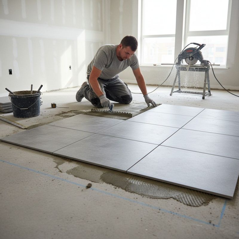 Restroom Floor Replacement in Annapolis, MD